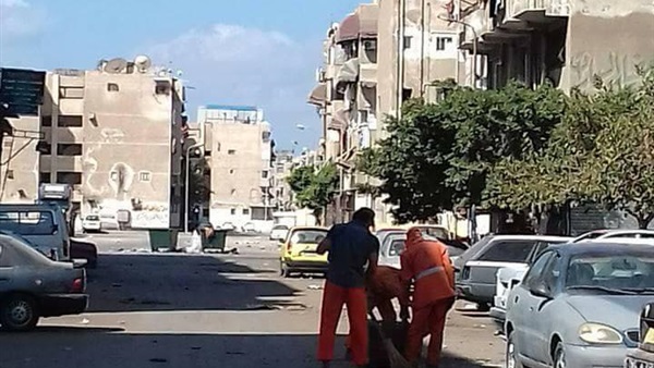 حملة نظافة-محيط المسجد