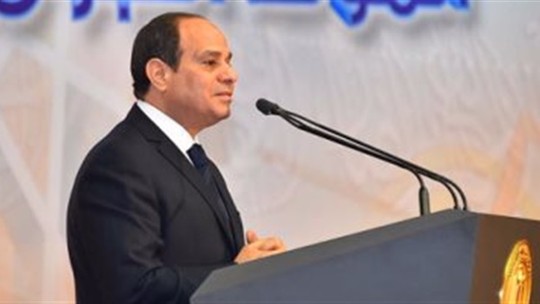 الرئيس السيسى خلال