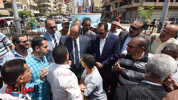 محافظ الإسكندرية-النصب