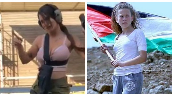 عهد التميمي ومجندات