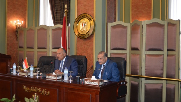 وزير الخارجية سامح