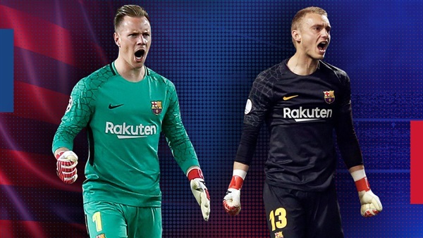 حارس برشلونة ياسبر