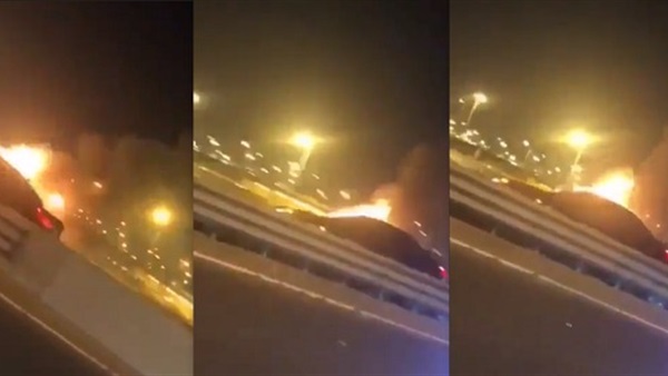 سيجارة تتسبب في إصابة