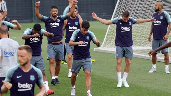 تدريبات برشلونة