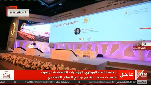 طارق عامر محافظ البنك
