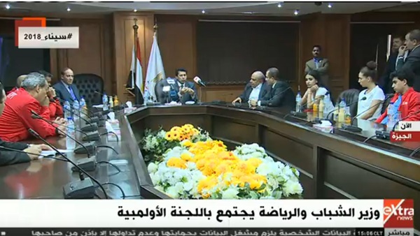 وزير الشباب أشرف