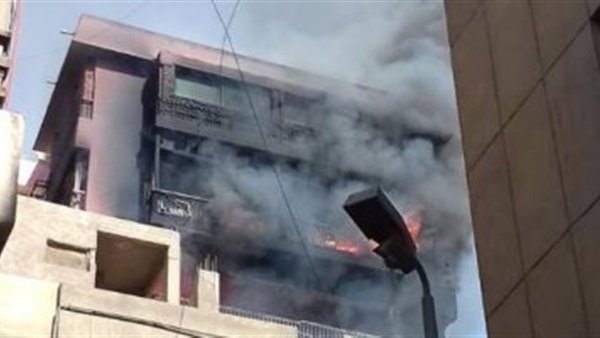 حريق داخل مستشفي