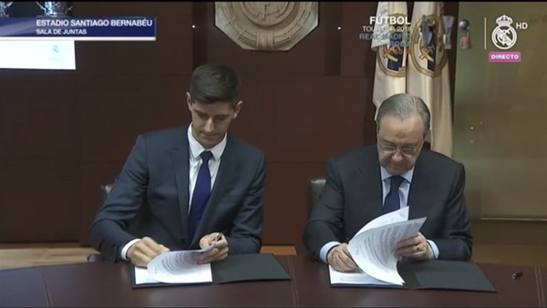 حارس ريال مدريد الجديد