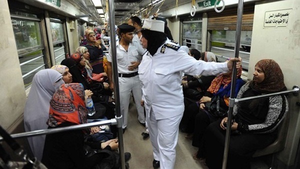 حملة أمنية داخل المترو