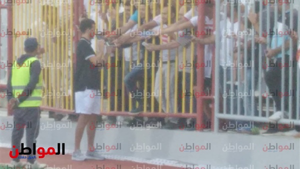 دونجا مع جمهور الزمالك