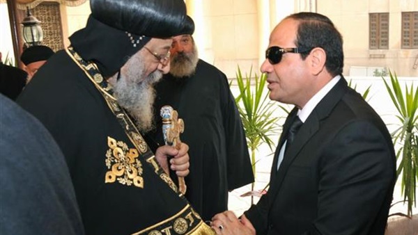 السيسي والبابا تواضروس