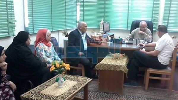 وكيل صحة الفيوم مع