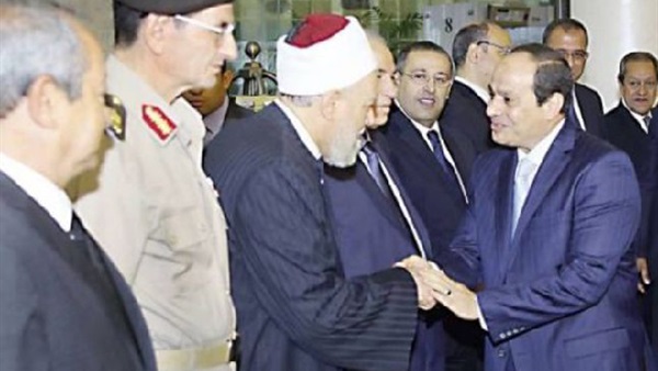 الرئيس السيسي وعلي