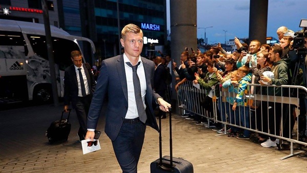 وصول لاعبي ريال مدريد