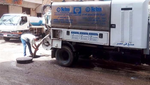 مشكلة الصرف الصحي-حي