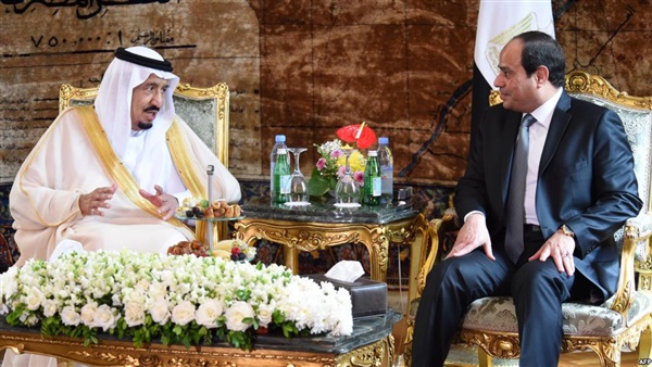 الرئيس السيسي والعاهل