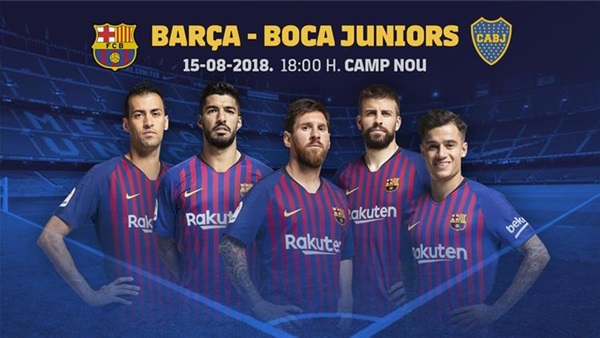 برشلونة وبوكا جونيور