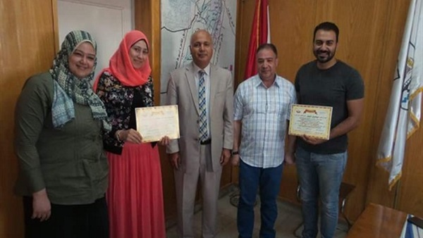 جانب من التكريم
