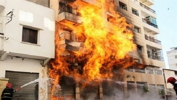 حريق داخل منزل سكنى