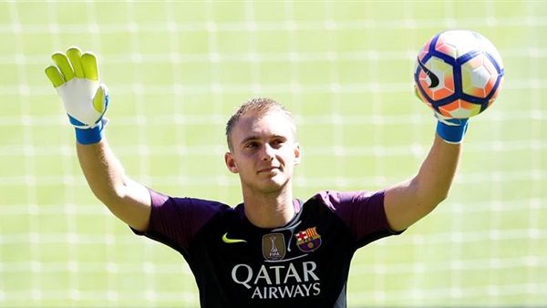 حارس برشلونة ياسبر