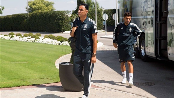 وصول فريق ريال مدريد