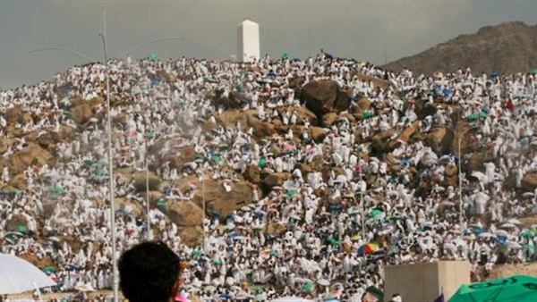 الحجاج على جبل عرفات