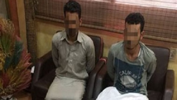 المتهمين والمضبوطات
