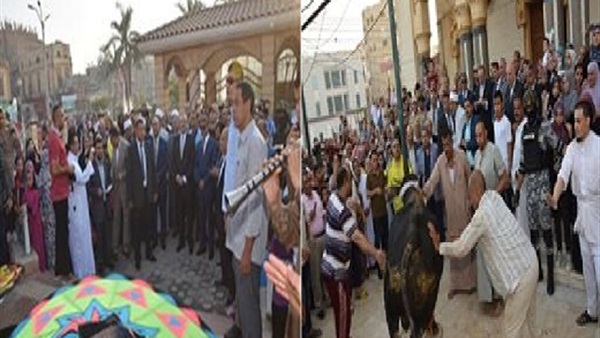 محافظ بني سويف يشارك
