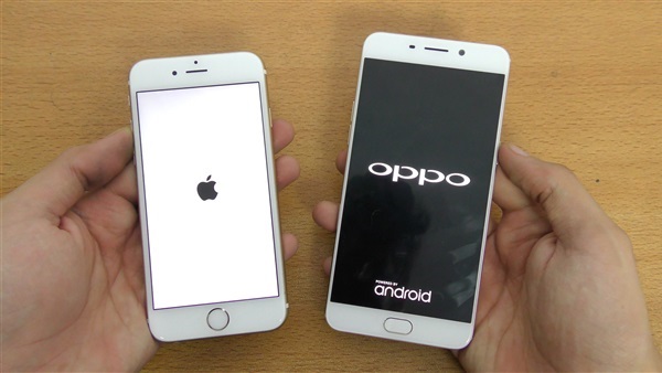 هواتف iphone و oppo