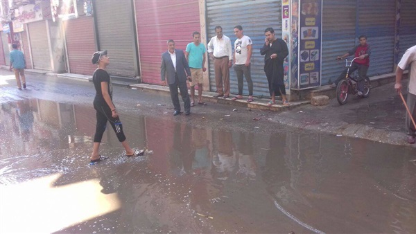 مشكلة الصرف الصحي