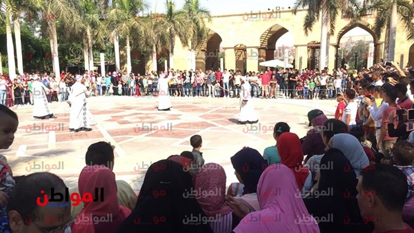عرض التحطيب بالأزهر
