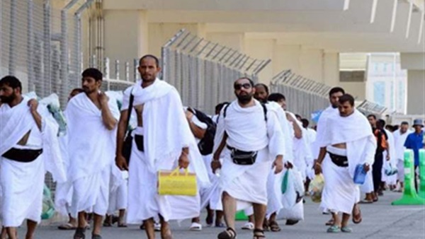 الحجاج المصريين بالأراضي