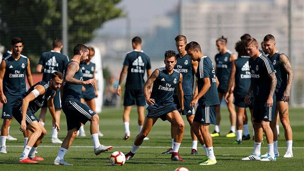 تدريبات فريق ريال