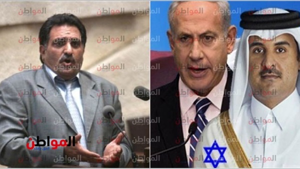 تميم بن حمد ومنتنياهو