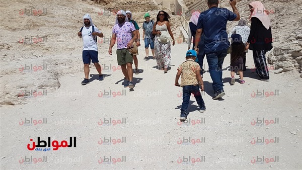 السياح في الأقصر