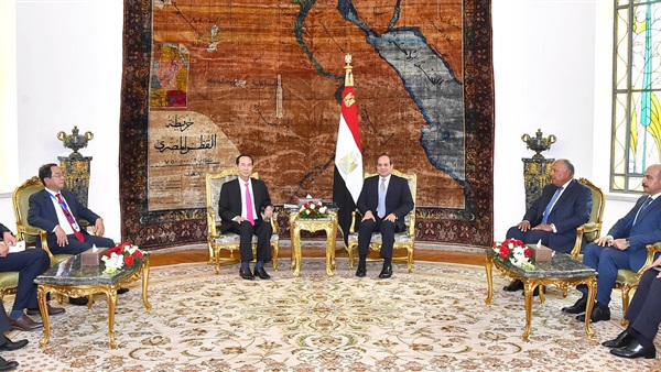 جلسة الرئيس السيسي