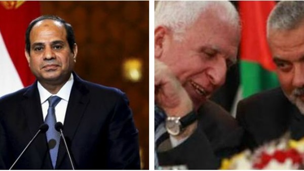 الرئيس السيسي وممثلي