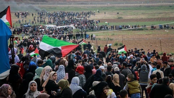 التظاهرات الفلسطينية