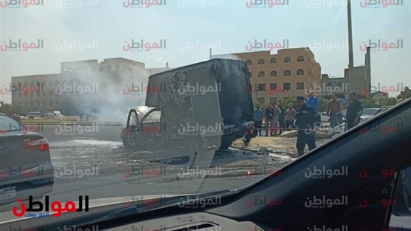 احتراق سيارة