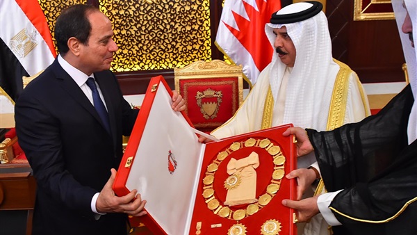 السيسي - ملك البحرين