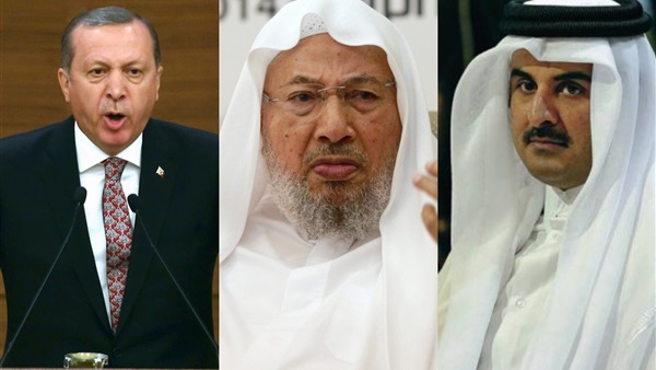 القرضاوي وأردوغان