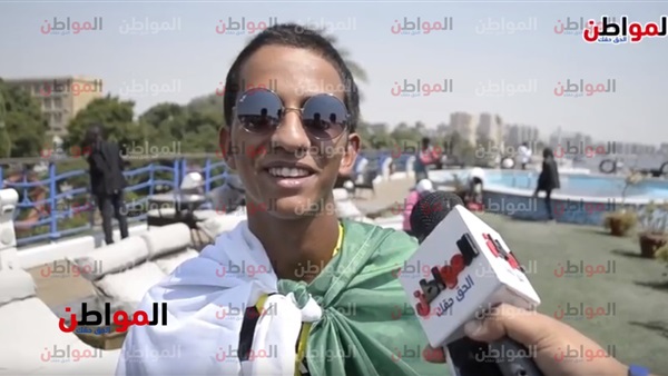 الشباب المشاركين