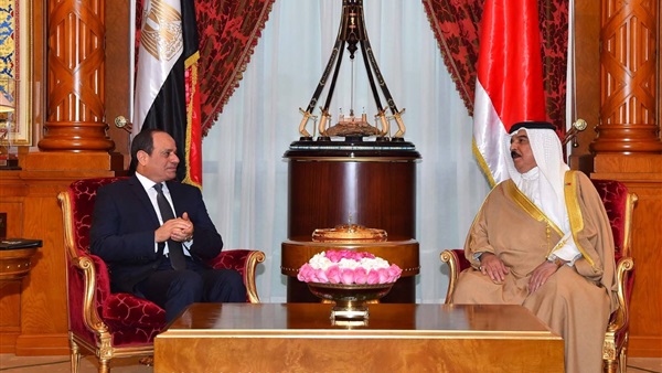 الرئيس السيسي وملك