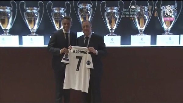 نجم ريال مدريد ماريانو