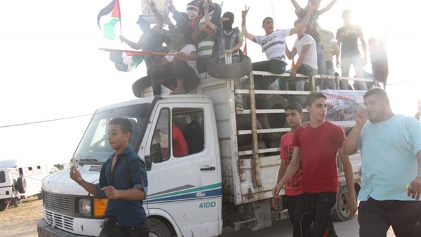 المتظاهرين الفلسطيني
