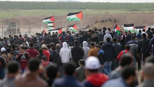 الفلسطينيين خلال