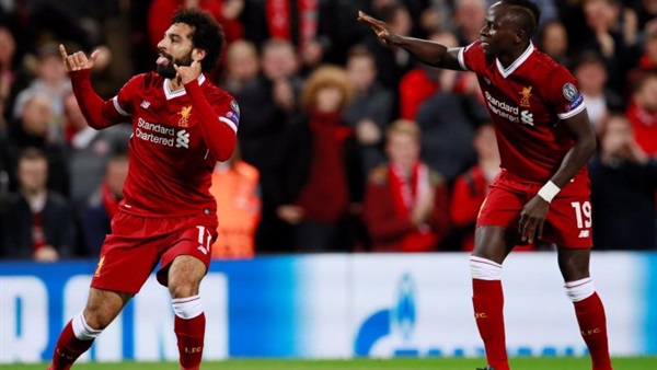 صلاح وماني لاعبي