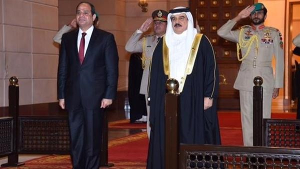 السيسي وملك البحرين
