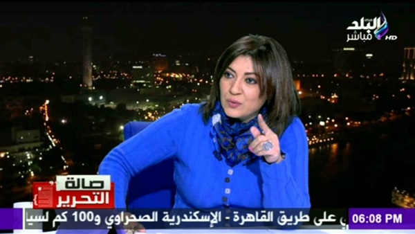 الاعلامية عزة مصطفى