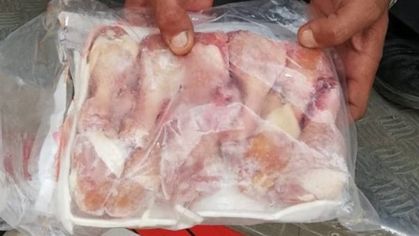 عملية ضبط لحوم فاسدة